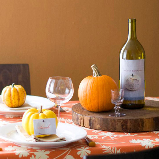 decoração de mesa mesa decoração de outono para design de festa