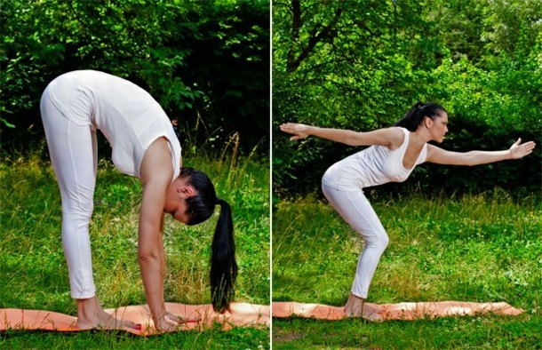 exercício mãos posição do corpo postura reta