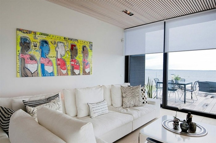 Cartazes de decoração de parede de sala de estar