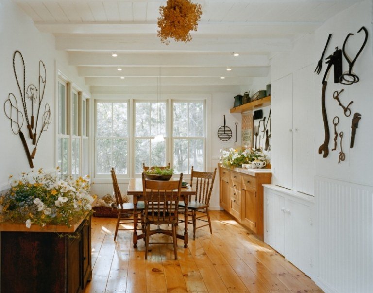 Mobiliário-estilo country-sala de jantar-cozinha-armário de madeira