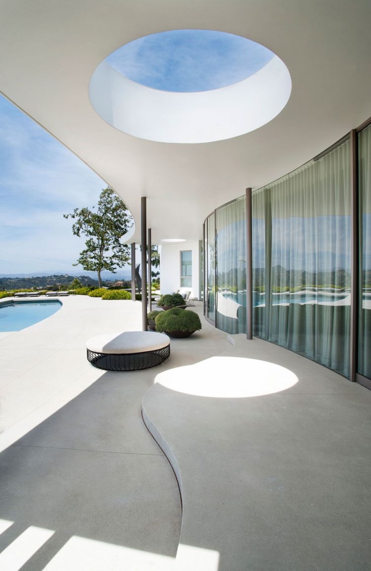 elegante-mobiliário-estilo-luxo-beverly-hills-terraço-lounge-design moderno