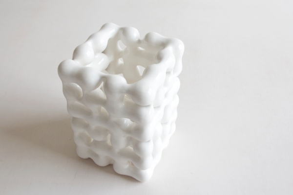Tecnologia de impressão 3D de inovação em objetos emergentes - Flo-Vase-ceramics
