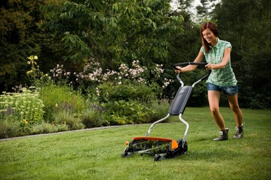 economize cortadores de grama manuais reduzem o consumo de energia no verão