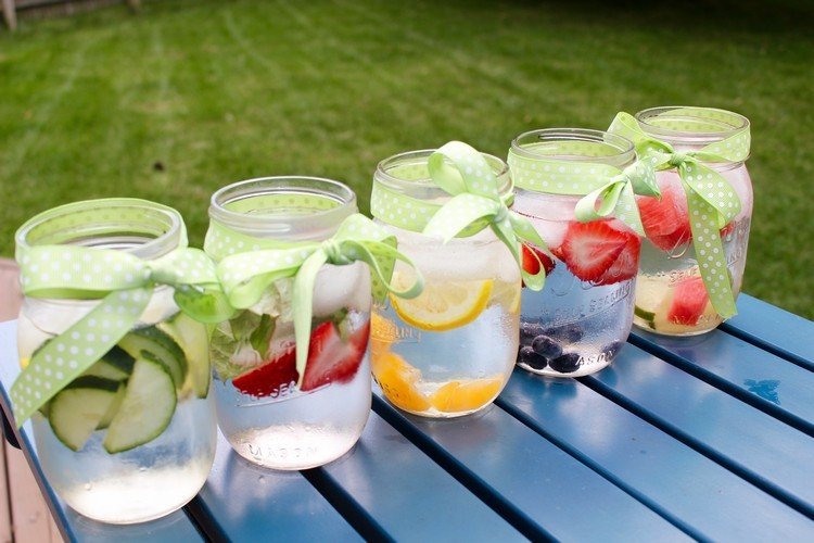 bebidas refrescantes primavera verão desintoxicação de líquido amniótico
