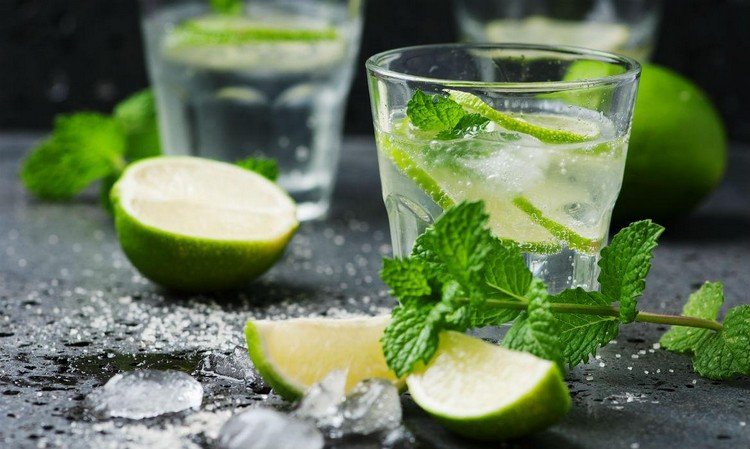 Receita de mojito virgem de verão de Mocktails