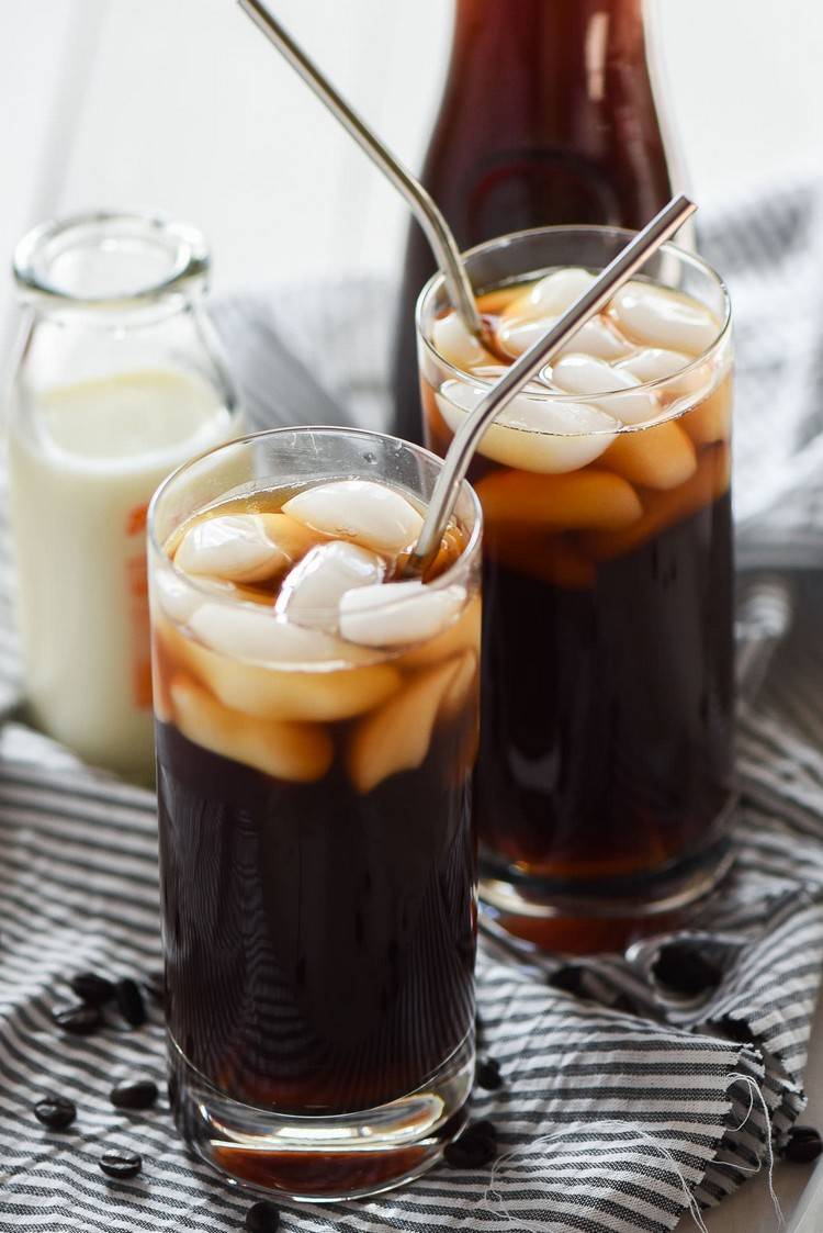 ideias para bebidas refrescantes verão café café gelado