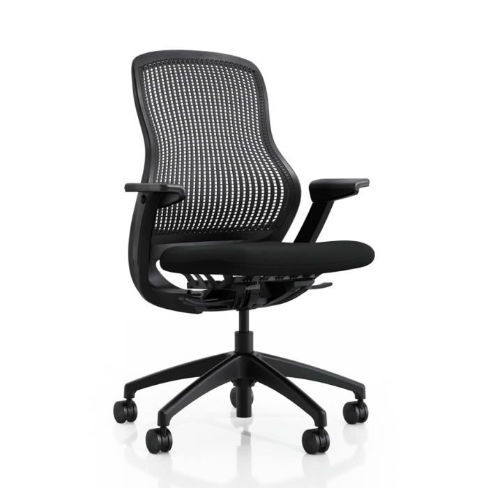 ergonômica-cadeira-escritório-ReGeneration-black-Knoll®-giratória