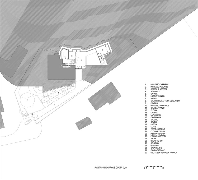 extenso-telhado-greening-plan-layout-modern-house-plot