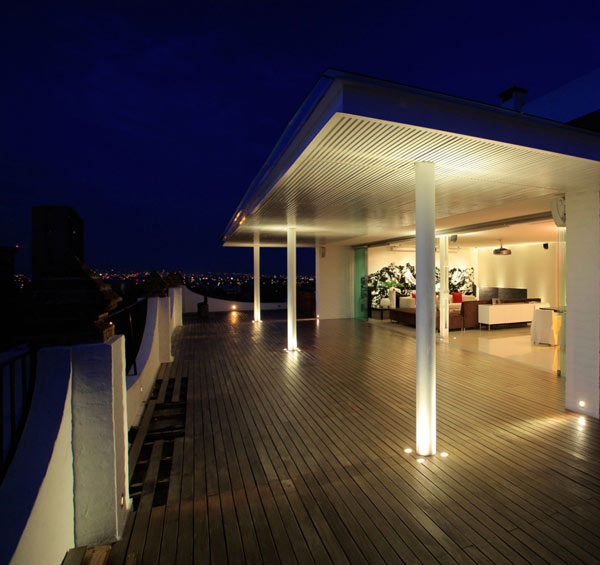 terraço extravagante interessante