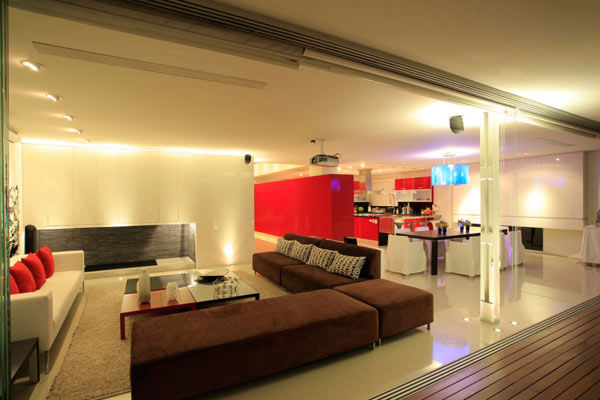 elegante moderno interessante extravagante decoração interior