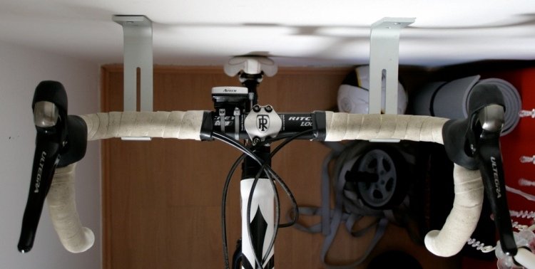 Suporte de bicicleta para parede -construa-suas-próprias-idéias-gancho-montagem-guiador-fone de ouvido-anexo