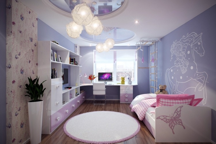 cores-berçário-menina-lilás-parede-pintura-branca-móveis