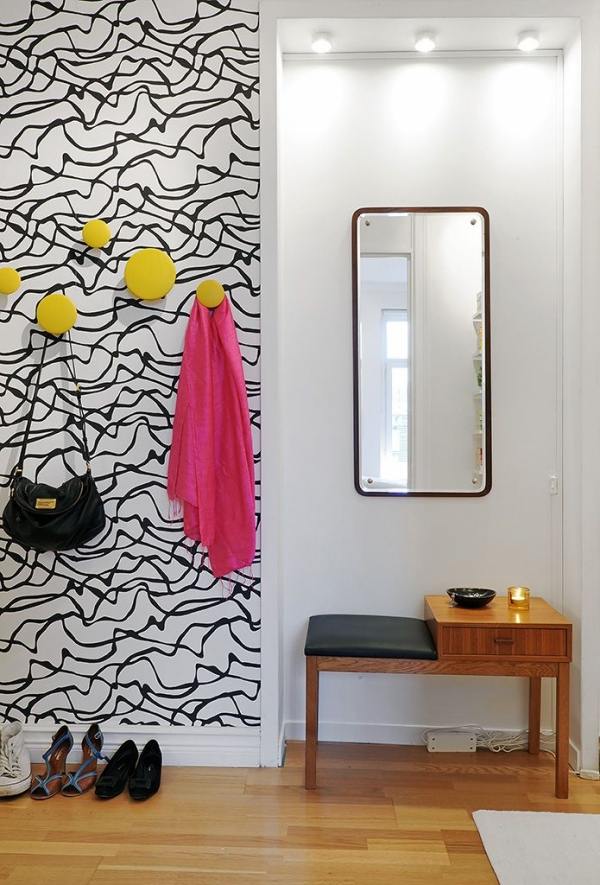 Color-design-in-the-corredor-ideias-animadas-decorações-padrão-tendência de parede