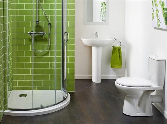 Tendências de cores no banheiro-2012-verde