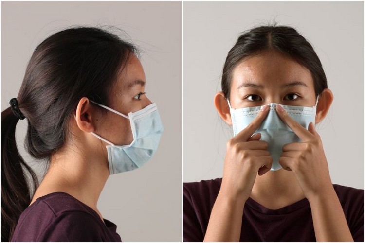 Como colocar a máscara facial corretamente Instruções