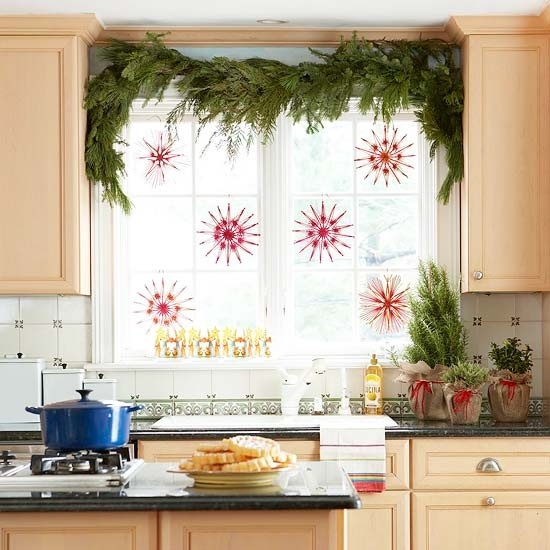 ideias-janela-decoração-para-natal-cozinha