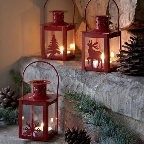 ideias-janela-decoração-para-natal-lanternas vermelhas