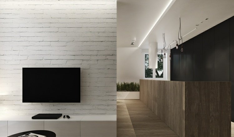 tv-wall-ideas-lowboard-brick-wall-design-white-color