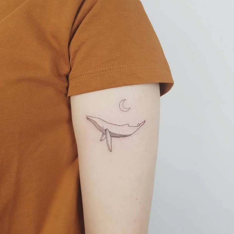 Fineline Tattoo qual é o motivo da tatuagem do braço para mulheres