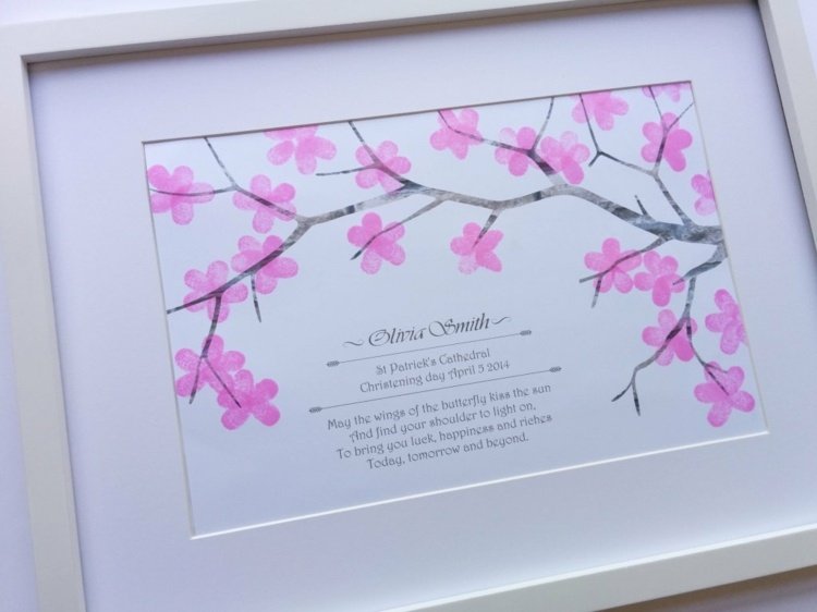 fotos de impressão digital primavera-rosa-flor-árvore-casamento-nascimento