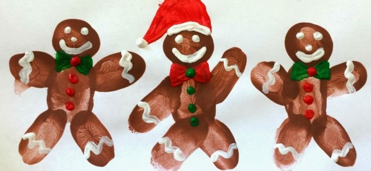 digital-pictures-gingerbread-man-santa-hat-brown-color-children