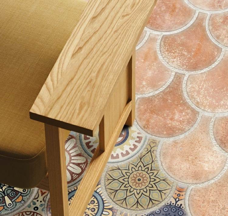 Projete e ladrilhe seu terraço com azulejos em escala marroquina