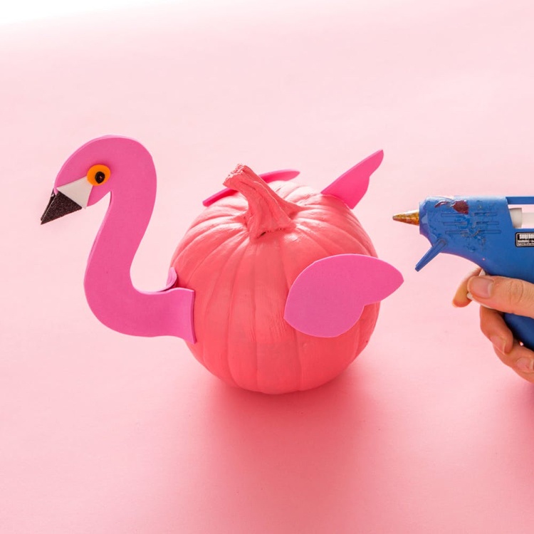 flamingo decoração infantil ideia de halloween