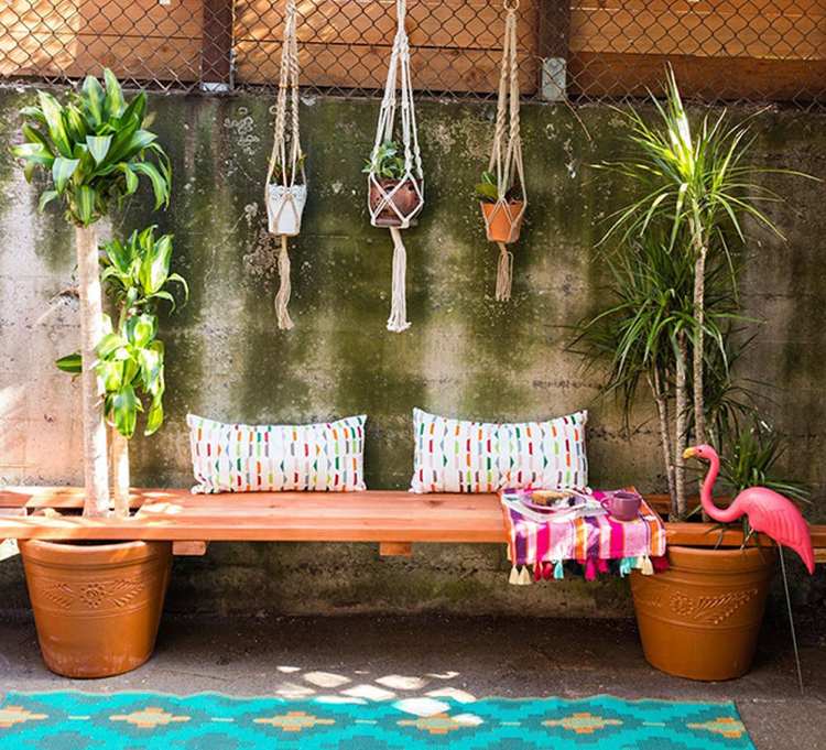 flamingo decoração jardim figura palco