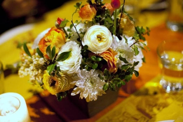 ocasiões festivas decoração de mesa organizar cestas de flores cortadas