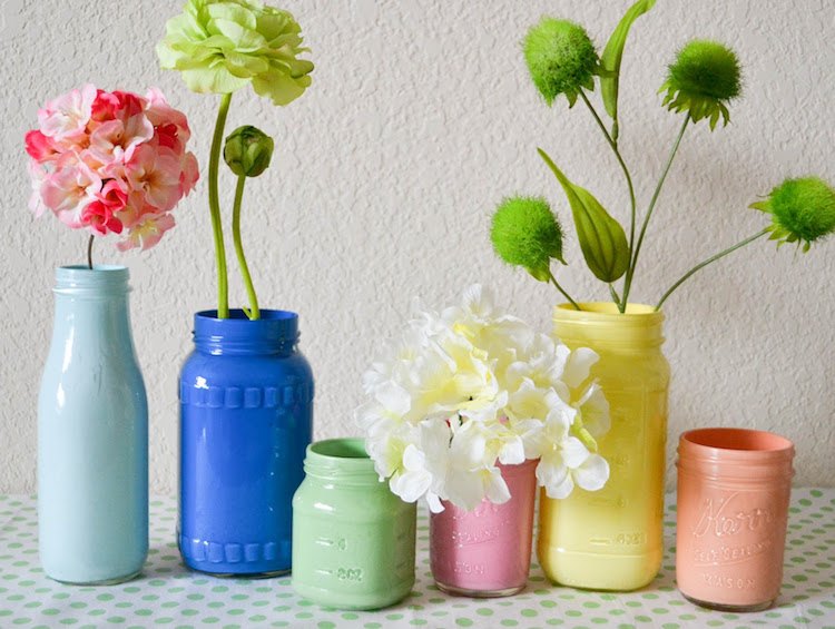 decoração-primavera-2017-faça-você-mesmo-vasos-potes-para-colorir