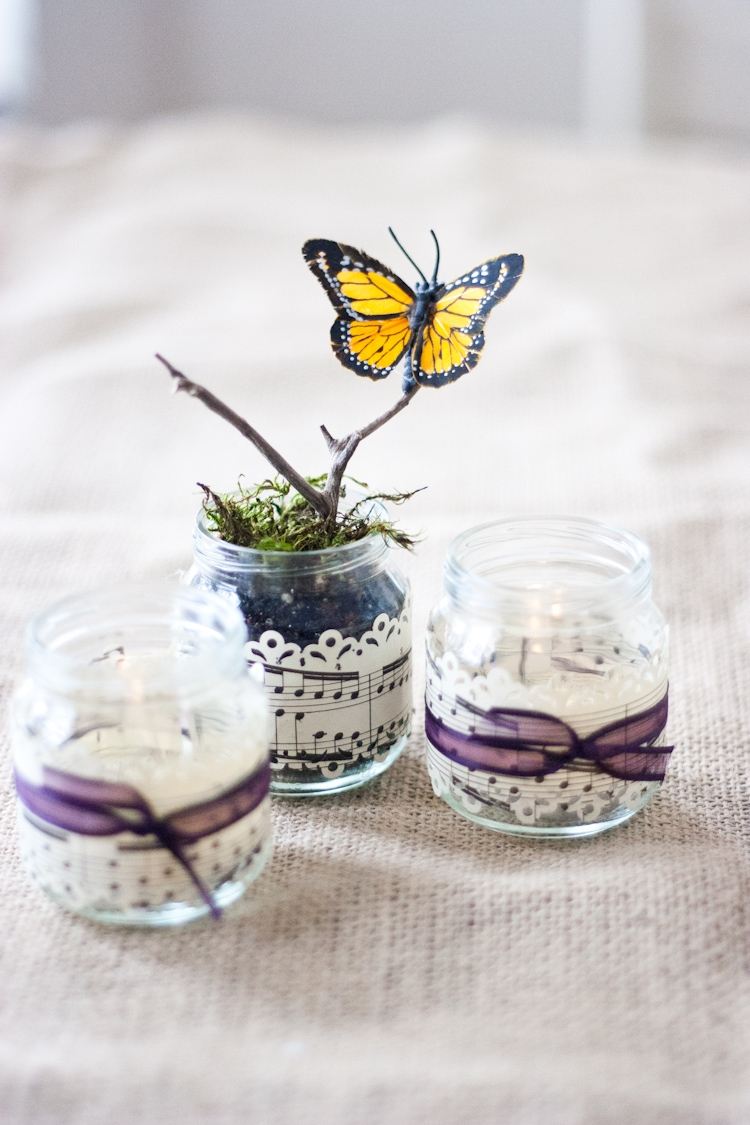 Decoração de primavera em vidro - ideias-óculos de bebê-decorar-mini-jardim-criar