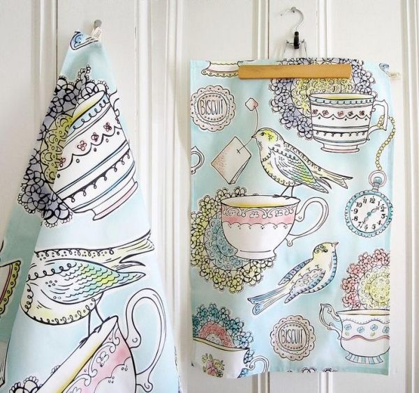 O design de toalhas de cozinha projeta ideias de presentes para a casa