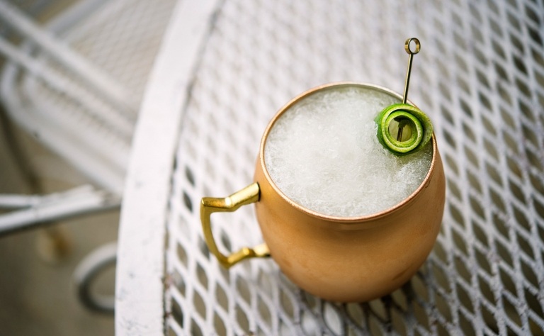 Faça seu próprio Moskow Mule Cocktail com vodka