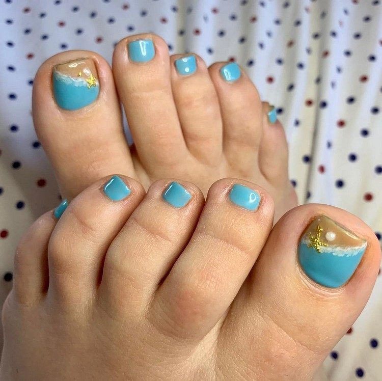 Toenail colours 2021 pedicure você mesmo faça idéias simples