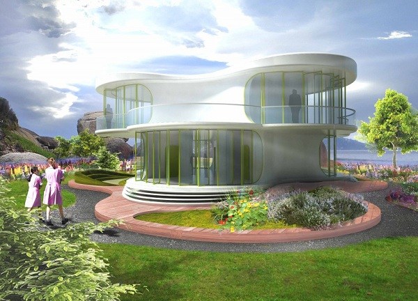 escola futurista - arquitetura inovadora