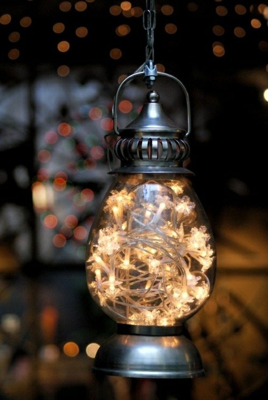 Faça sua própria corrente de luz de lanterna de jardim