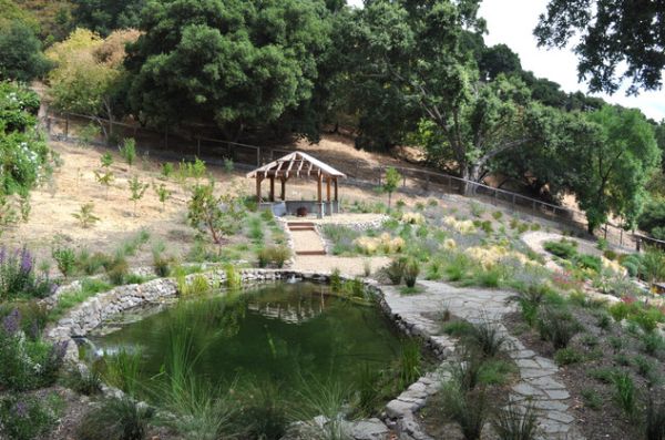 jardim de tirar o fôlego ao estilo do Japão com atmosfera suave e eficaz