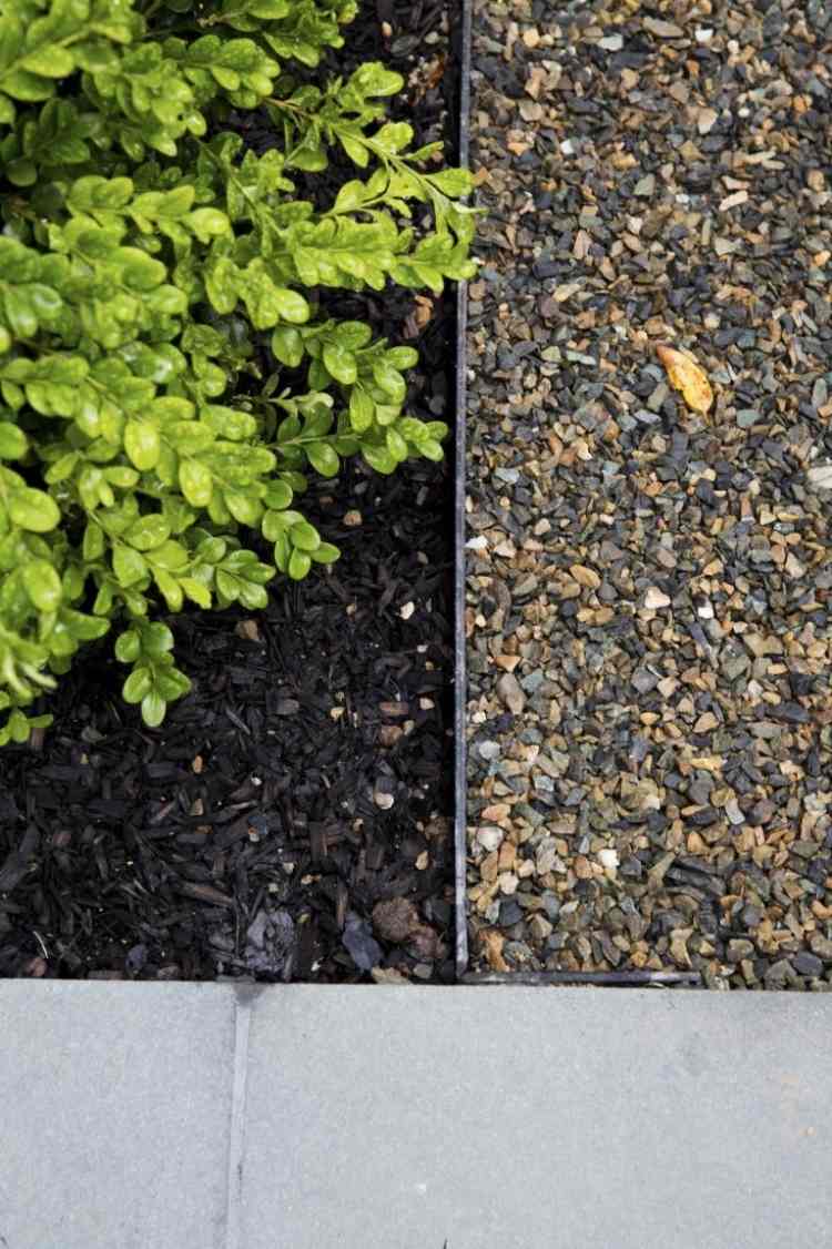 rock-garden-create-garden-design-gravel-grit-grit-colors-combine-types-metal strips