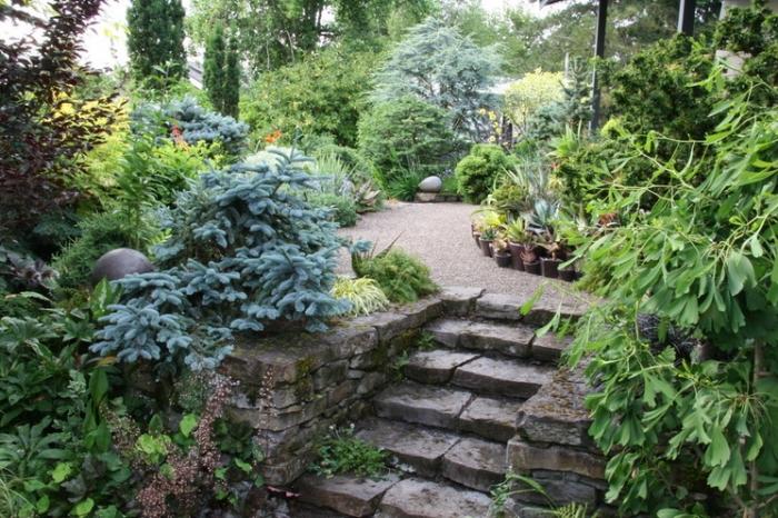 Garden-design-with-conifers-make-garden-landscape-atraente