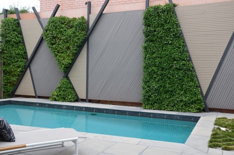 Ideias de jardim - lugares favoritos - piscina - ideias de proteção de privacidade