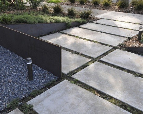 ideias de design de jardim ideias de design de piso de concreto