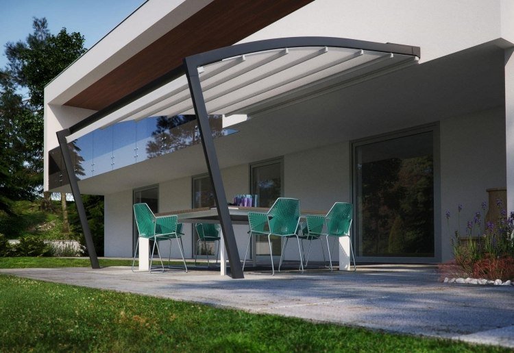 materiais-terraço telhado-alumínio-ram-prática-jardim-design-casa-arquitetura moderna