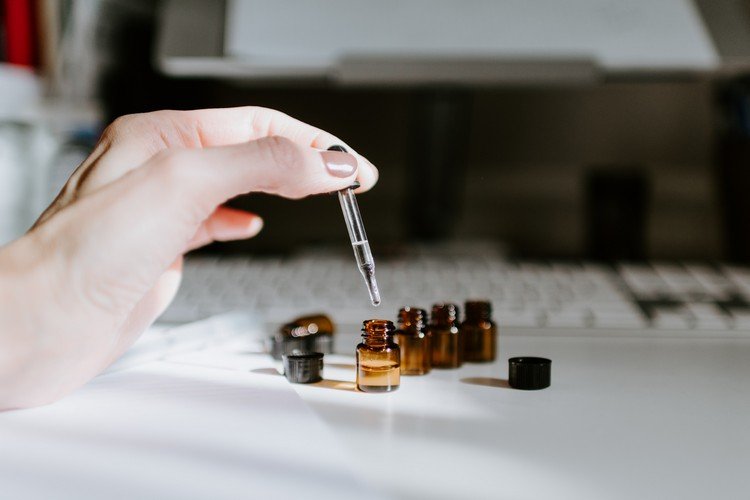 Óleo de CBD como dicas de dosagem de suplemento dietético