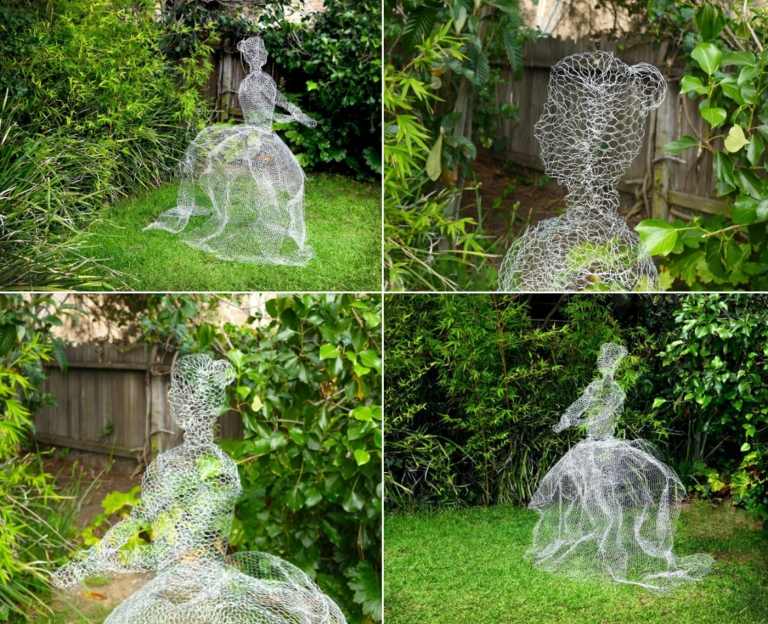 A decoração fantasma precisa de um fundo escuro para ser visível