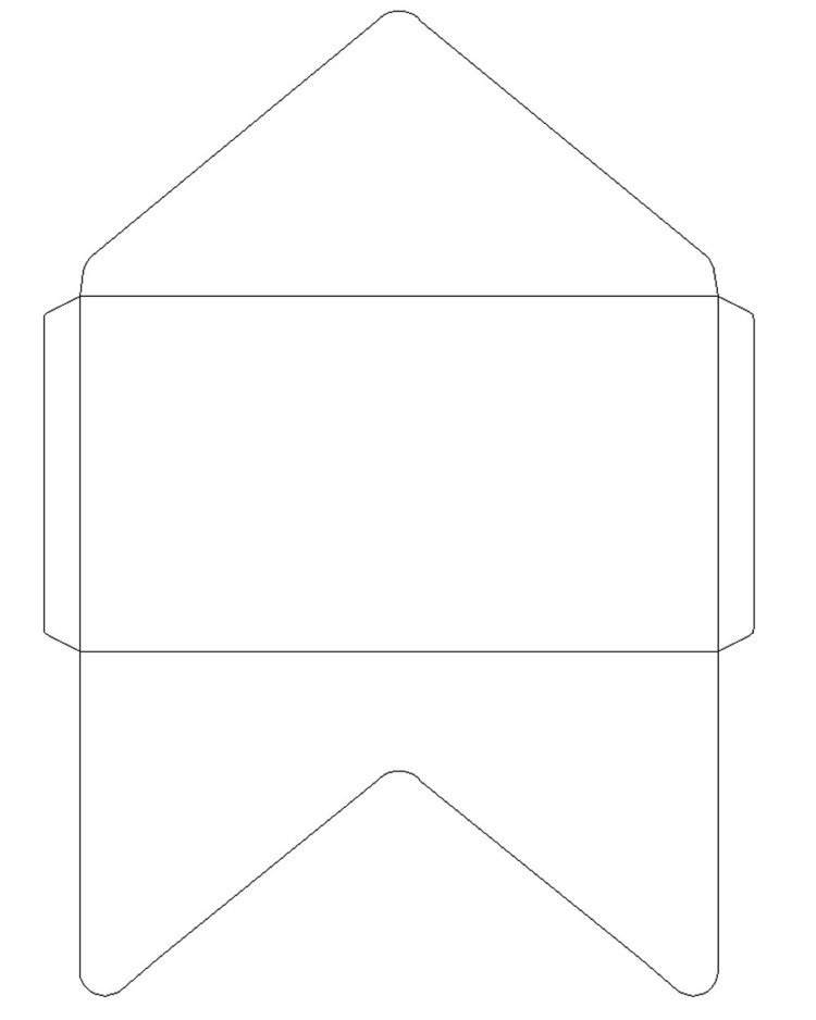 faça-seu-dinheiro-cartão-modelo-imprima um envelope