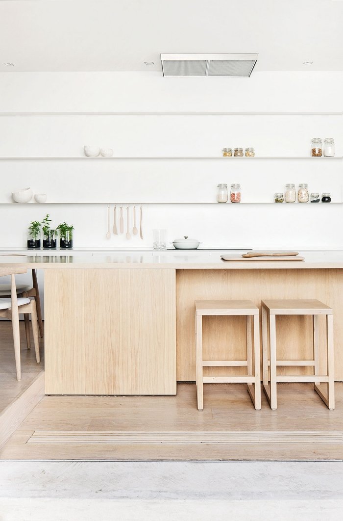 cozinha-sala de jantar-claro-madeira-branco-combinar