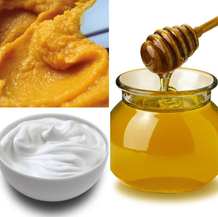 Esfoliante-faça-você-mesmo-abóbora-receita-idéia-pele de mel