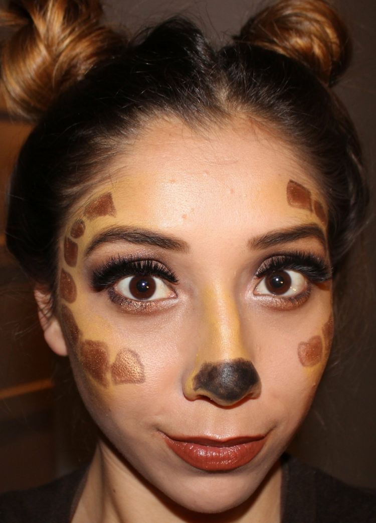 carnaval maquiagem girafa carnaval adulto nariz templos
