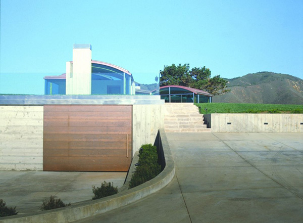 Casa de vidro - arquitetura moderna na Califórnia - do lado de fora