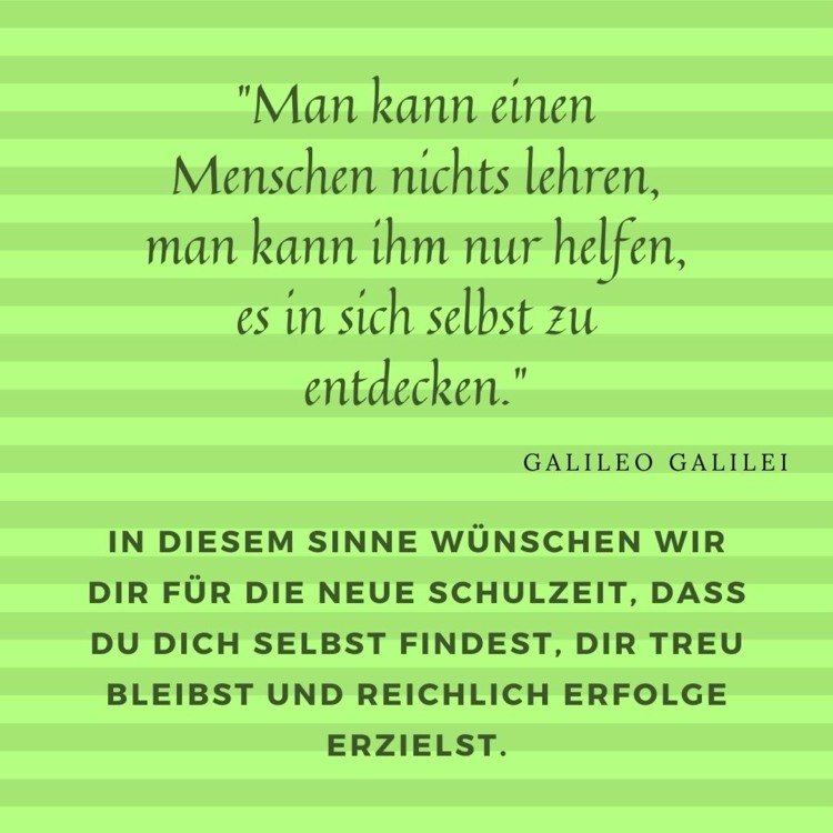 Você não pode ensinar nada a uma pessoa - citação de Galileo Galilei